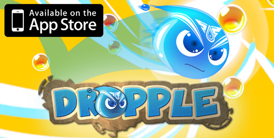Dropple available on the app store